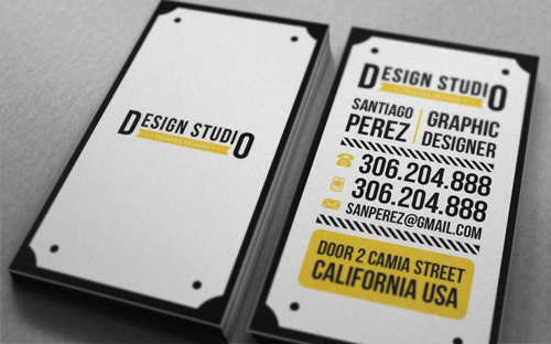Design and Printing of Designer Business Card