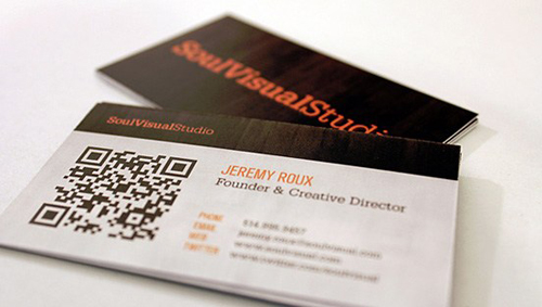 Soulvisual Studio Business Card
