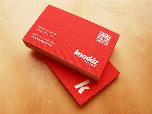 Koodoz Design BusinessCards